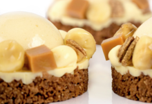 Café Pouchkine. Tarte banane pécan