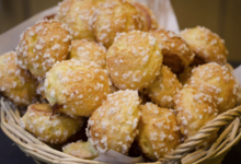 Boulangerie Blavette. Chouquettes