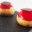 Baisers sucrés. Chou à la fraise