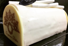 Ernest & Valentin. Bûche Cheesecake Passion