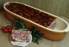 Le Triomphe. Terrine de Fromage de Tête pistachée