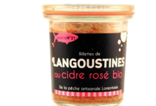 Ty Pesked. Rillettes de langoustine au cidre rosé bio