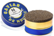 Caviar de Neuvic. Caviar osciètre réserve. Boite origine