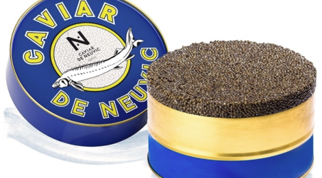 Caviar de Neuvic. Caviar osciètre réserve. Boite origine