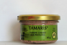Tamaris. Terrine de canard aux pistaches