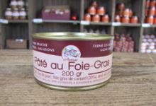 Ferme les Acacias. Pâté au foie gras
