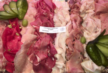 Boucherie Berbèche. Plateau de charcuterie maison
