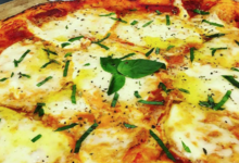 Pizza Margherita maison de Fioramonti’s 