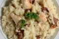 Risotto  girolles poulet 