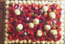 Gâteau chantilly maison & fruits rouges