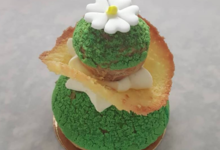 MyuMyu. Religieuse Durian tuile coco