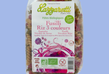 Lazzaretti. Fusilli riz 3 couleurs