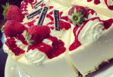 Le comptoir de Milana. Cheescake fraise