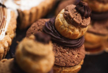 Au paradis du gourmand. Religieuse chocolat