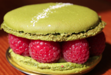 Académie du pain. Macaron pistache