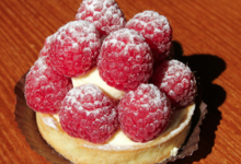 Académie du pain. Tartelette aux framboises