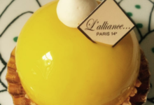 Boulangerie l'alliance. Dôme yuzu