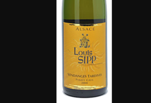 Vins D'alsace Louis Sipp. Pinot Gris Vendanges Tardives 2008