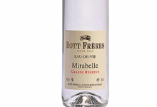 Domaine Bott Freres. Eau-de-vie de Mirabelle grande réserve