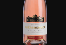 La Cave de Ribeauvillé. Crémant Giersberger Pinot Noir Rosé
