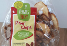 Les vergers Hecky. Pom'chips cannelle