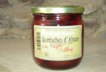 Vergers Dettling. Fruit au sirop quetsche d'Alsace