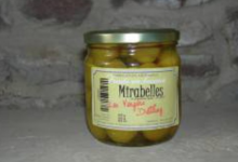 Vergers Dettling. Fruit au sirop mirabelles