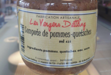 Vergers Dettling. Compote de Pomme Quetsche