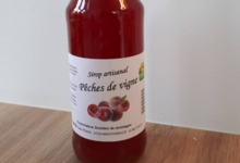 Ferme Ulrich. Sirop artisanal pêche de vigne