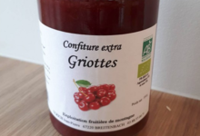 Ferme Ulrich. Confiture extra de griottes bio