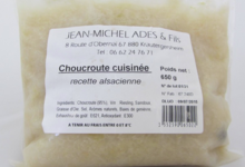 Choucrouterie Ades & Fils. Choucroute cuisinée