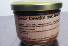 Willers-hof. Caviar de tomates aux amandes