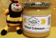 Ferme Apicole du Neuhof. Miel de tilleul crémeux