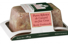 Maison Georges Bruck. Rillette de canard au foie gras