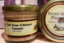 La Ferme De La Plume D'or. Foie gras d'Alsace de canard mi-cuit