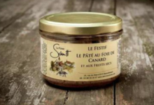 Le pâté au foie de canard et aux fruits secs 