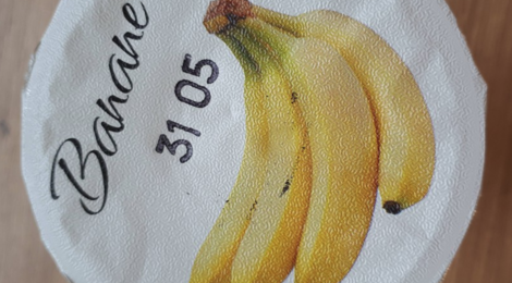 Ferme Du Lindgrube. Yaourt banane