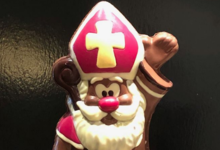Pâtisserie Riss. Saint Nicolas en chocolat