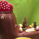 Pâtisserie Riss. Poule en chocolat