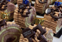 Pâtisserie François. Bûche Hansi