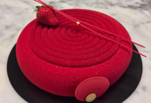 Pâtisserie François. Fraise yuzu