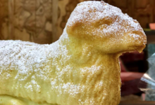 Pâtisserie Christian. L'agneau Pascal, le "Lammele" en alsacien