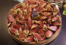 Boulangerie Pâtisserie Hanss. Tarte figue et noix