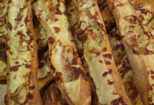 baguette tradition au munster et aux lardons
