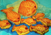 Boulangerie Pâtisserie Hanss. poissons d'avril à la frangipane