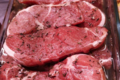 Wittmann-Brand. Steak d'agneau mariné
