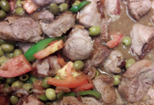 Boucherie Tasse. Sauté de veau Provençale