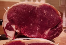 Boucherie Chez Laurent. faux filet aubrac