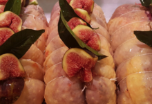Boucherie Chez Laurent. pintade aux figues