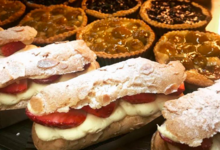 Boulangerie Pâtisserie Poupart Piquot. Eclairs aux fraises